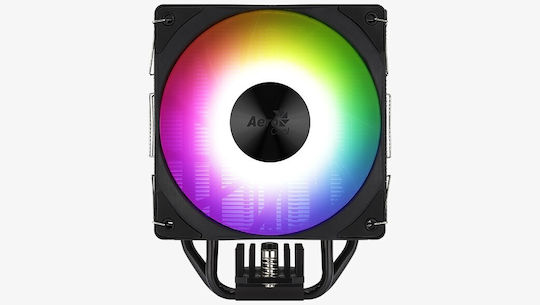 Aerocool AEROPGSRIME4-ARGP-4P CPU Cooling Fan with ARGB for AM4/AM5/1200/1700 Socket
