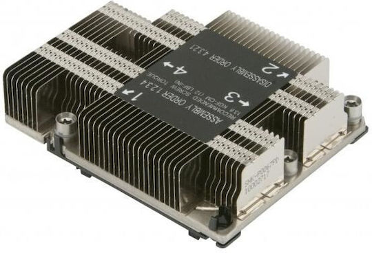 Supermicro SNK-P0067PD Παθητική Ψύκτρα Επεξεργαστή για Socket 3647 Ασημί