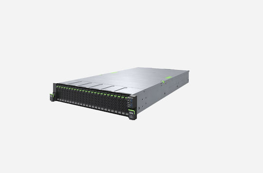 Fujitsu Primergy RX2540 M7 (Xeon Злато 6426Y/32GB DDR5/3258-16i/2x 900W PSU/Без операционна система)