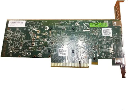 Dell Broadcom 57416 Dual Port 10gbe Base-t Adapter, Ocp Nic 3.0 Wired Gigabit (10Gbps) Ethernet Card