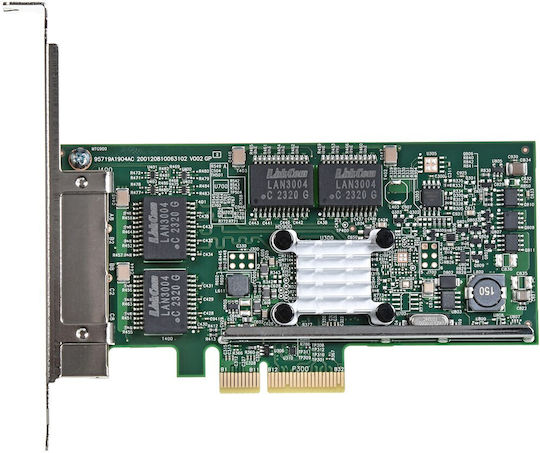 Broadcom BCM5719-4P Wired Gigabit (1Gbps) Ethernet PCI-e Card