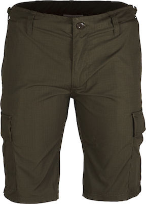 Woodland BDU Rip-Stop Military Shorts in Khaki Color