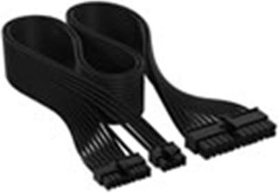 Corsair Premium Individually Sleeved 24-Pin ATX - 24-Pin ATX Cable Black (CP-8920295)