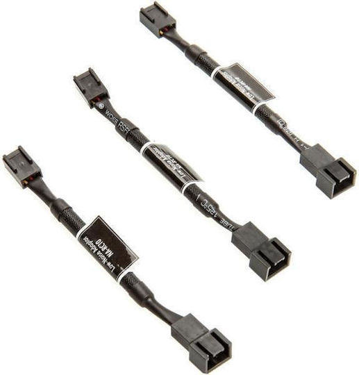 Noctua 3-Pin Fan - 3-Pin Fan Cable 0.11m Μαύρο NA-SRC10