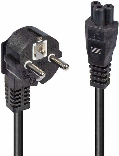 Lindy Schuko - IEC C13 Cable 2m Μαύρο 30405