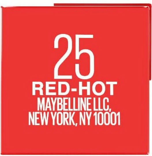 Maybelline Superstay Дълготраен Течен Червило Прозрачен 25-red-hot 4.2мл