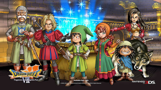 Dragon Quest VII Fragments of the Forgotten Past 3DS Game