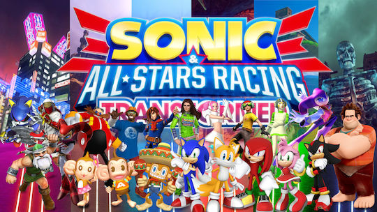 Sonic Allstar Racing: Transformed Edition 3DS Game