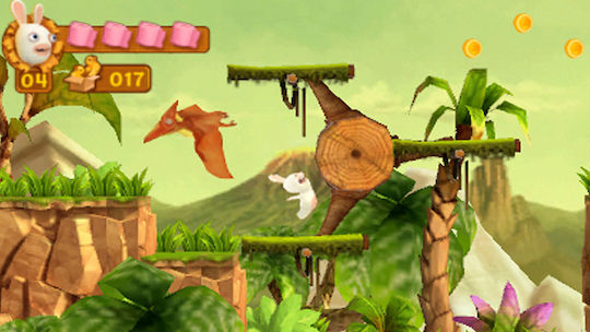 Rabbids Travel in Time 3D 3DS Game