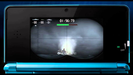 Steel Diver Joc 3DS