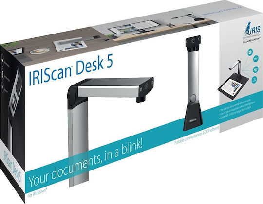 Iris IRIScan Desk 5 Flatbed (Επίπεδης επιφάνειας) Scanner A4