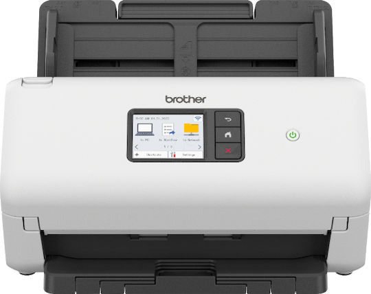 Brother ADS-4500W Sheetfed (Τροφοδότη χαρτιού) Scanner A4 με WiFi