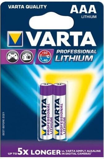 Varta Ultra Μπαταρίες Λιθίου AAA 1.5V 2τμχ