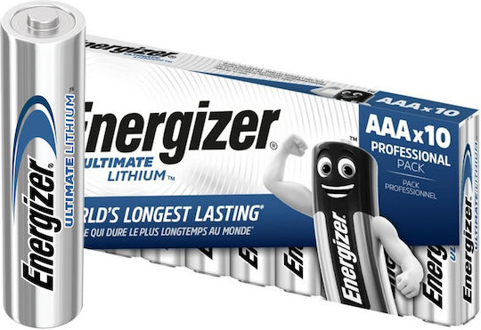 Energizer Ultimate Μπαταρία Λιθίου AAA 1.5V 10τμχ