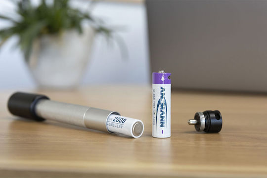 Ansmann Baterii Reîncărcabile AA Li-ion 1800mAh 1.5V 4 Bucăți