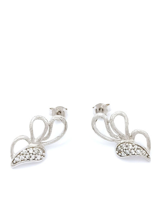 PS Silver Set mit Ohrringe & Anhänger aus Silber mit Steinen