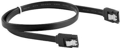 Lanberg 7-Pin SATA III - 7-Pin SATA III Kabel 30cm Schwarz (CA-SASA-14CU-0030-BK)