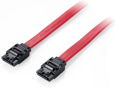 Equip 7-Pin SATA III to 7-Pin SATA III Cable 50cm Red (111900)