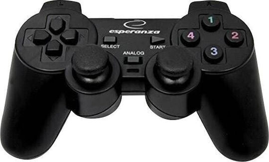 Esperanza Gladiator Wireless Gamepad for PC / PS3 Black