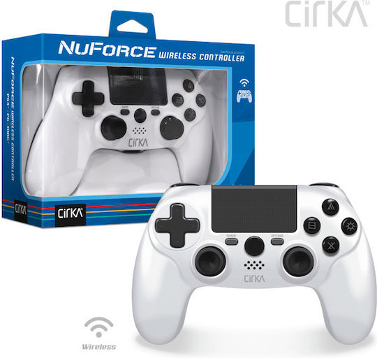 Hyperkin Nuforce Cu fir Gamepad pentru PC / PS4 Alb