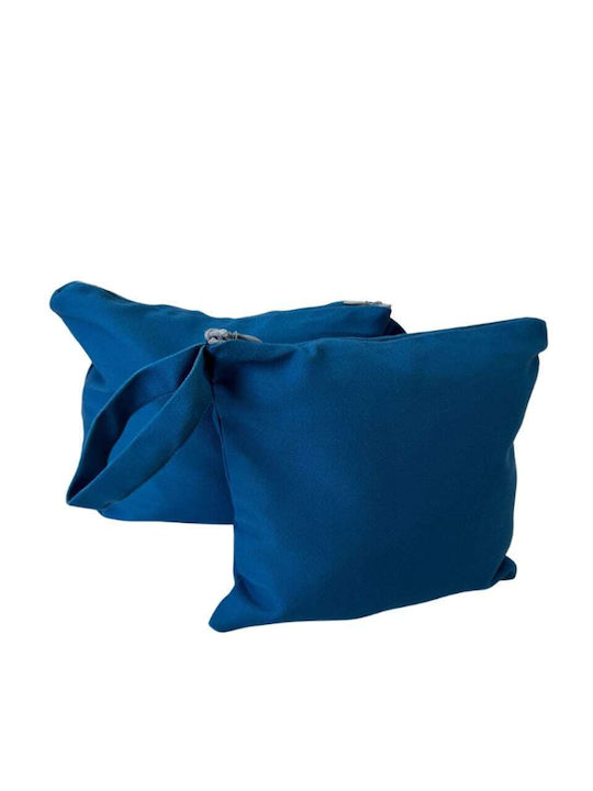 Pennie Toiletry Bag in Turquoise color 25cm