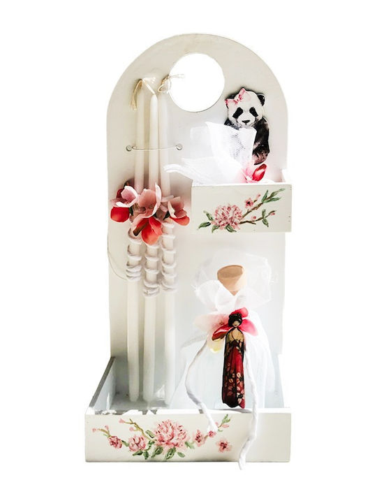 Taufset für Mädchen Geisha Panda Ring