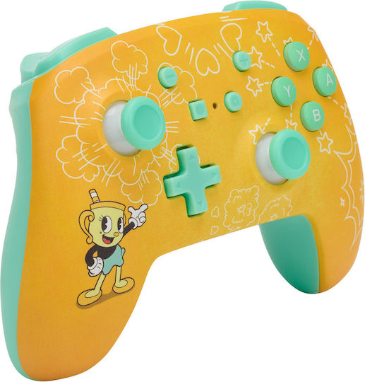 PowerA 1517539-01 Ασύρματο Gamepad για Switch Κίτρινο