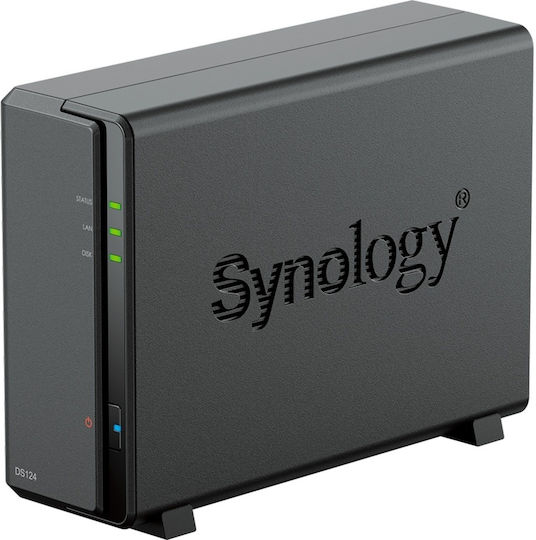 Synology DiskStation DS124 NAS за един HDD/SSD