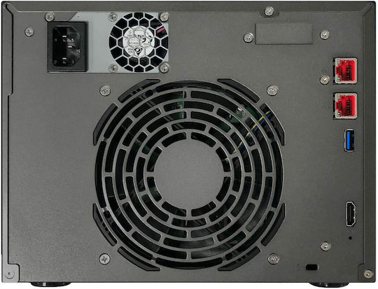 Asustor Lockerstor 6 Gen2 (AS6706T) NAS Tower με 6 θέσεις για HDD/M.2/SSD και 2 θύρες Ethernet