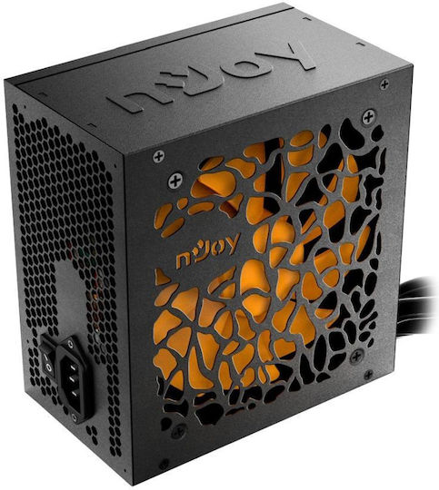 NJOY Synergy 400 Bulk 400W Schwarz Computer-Netzteil Voll verkabelt