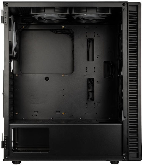 Kolink Observatory HF Plus Mesh ARGB Gaming Midi Tower Κουτί Υπολογιστή με Πλαϊνό Παράθυρο Μαύρο