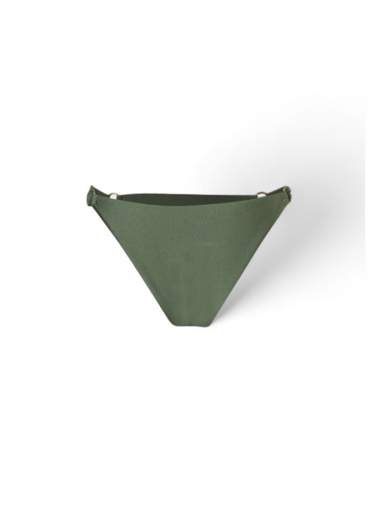 Nikama Bikini Slip Olive Dacron