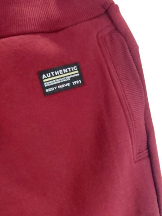 Sweatpants without Elastic Red