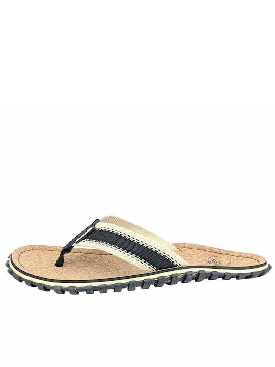 Gumbies Frauen Flip Flops in Beige Farbe