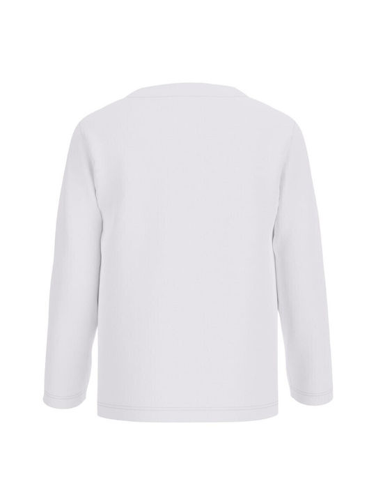 Kids' Shirt Long Sleeve Pure White
