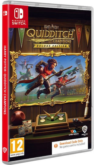 Harry Potter: Quidditch Champions Deluxe Edition (Code In A Box) Switch Game