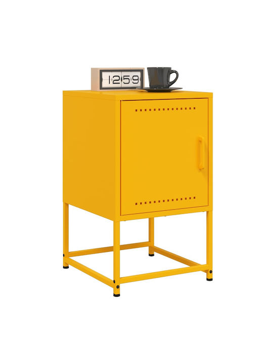 Комоди Метални Жълт 2бр 36x39x60.5см