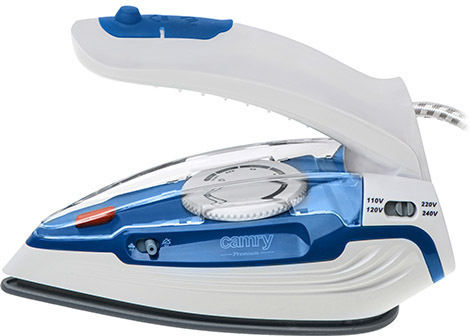 Camry Steam Travel Iron 1000W with Ceramic Plate