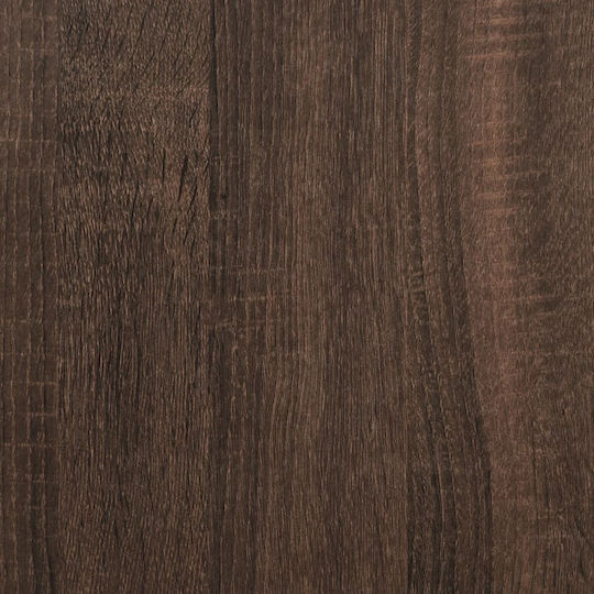 Библиотека Кафява 80x31x74.5см
