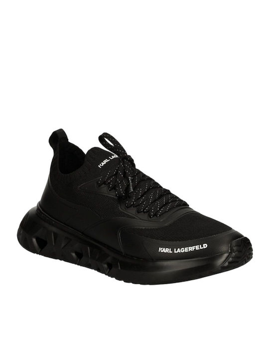 Karl Lagerfeld Sneakers Pentru Bărbați Negri KL54616-K00 | Skroutz