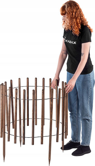 Kadax Wooden Garden Edging 230cm