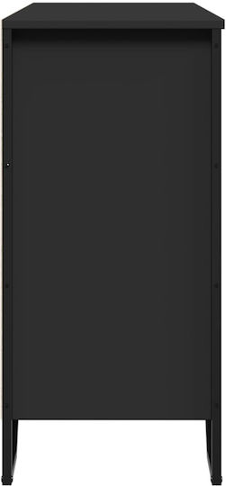 Мебели за съхранение от дърво & метал Black 101x35.5x74.5см