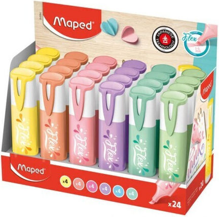 Maped Μαρκαδόρος Υπογράμμισης Παστέλ Σομόν