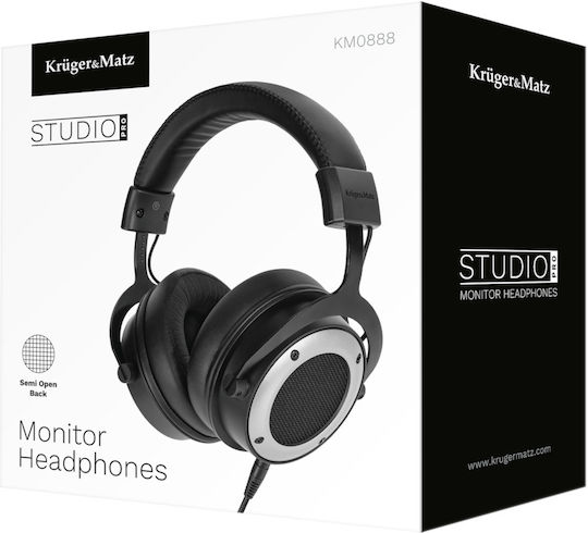 Kruger & Matz Studio Pro Ενσύρματα Over Ear Ακουστικά Μαύρα