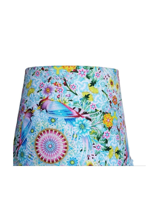 Lampă de podea cu baza albastră Lovebirds Dimensiuni 1 65*35*25*20 E27