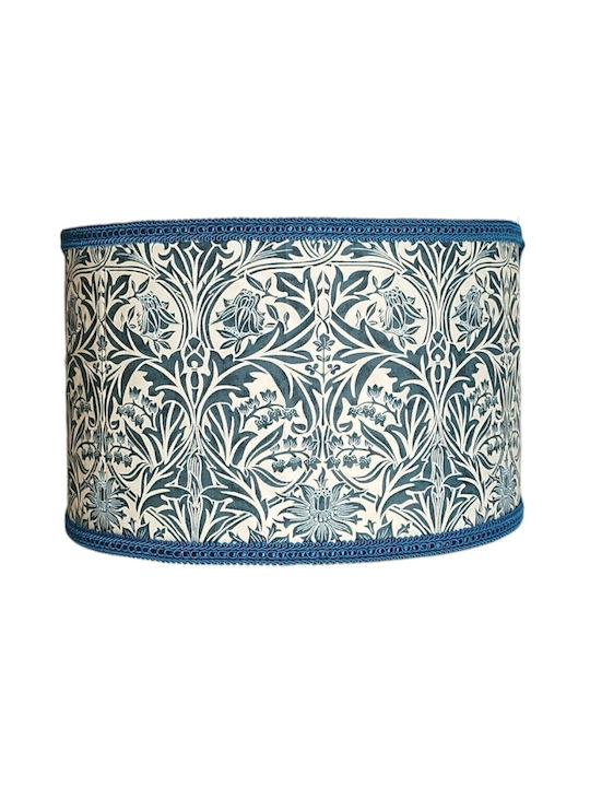 Blaue Tribal-Stehlampe Maße 1,65*35*20 E27