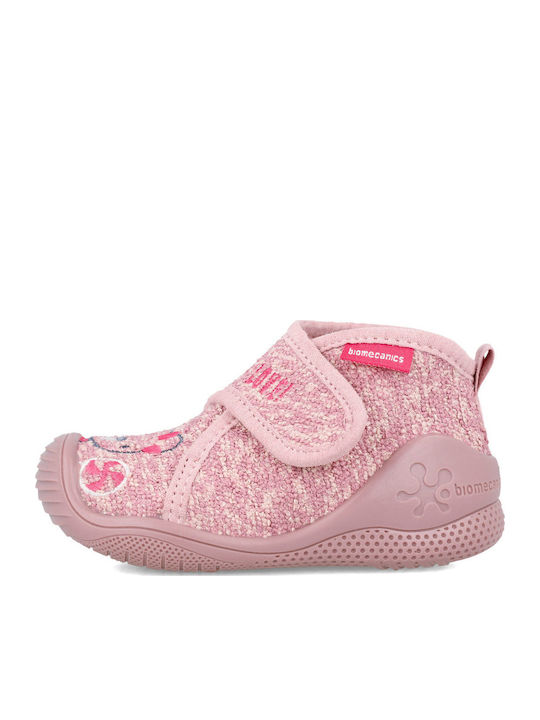 Kinderhausschuhe Stiefel Rosa
