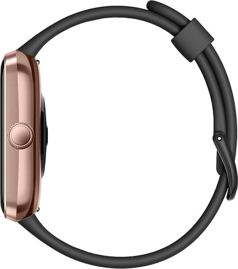 Q&Q Citrea Smartwatch με Παλμογράφο (Μαύρο)