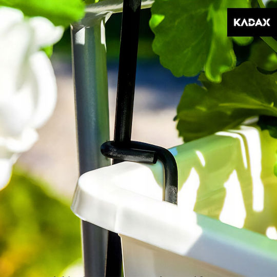 Kadax Βάση Γλάστρας Κρεμαστή Μαύρη 40εκ.