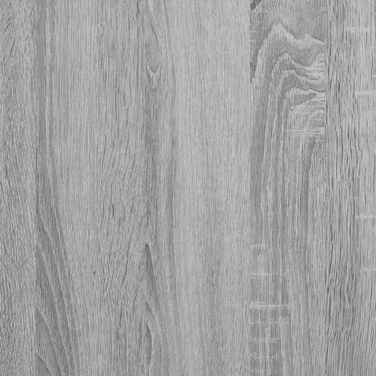 vidaXL Pflanzenständer Holz Grau 33cmx33cmx60cmcm.